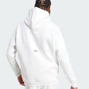 Adidas Z.N.E Men White Sweat Suit Size S NWT